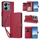 thumbnail image 2 of Funda Cartera Trébol para Xiaomi Redmi Note 13 Pro 4G con Ranuras Tarjetas y Carga Inalámbrica Rojo, 2 of 6