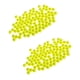 thumbnail image 3 of 200pcs Pesca Flotante Bobbers Drift Ball Indicador De Espuma Amarillo 8.3mm 7mm, 3 of 5