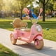 thumbnail image 2 of Moto Scooter Eléctrica Doble Rosa Bebesit, 2 of 6