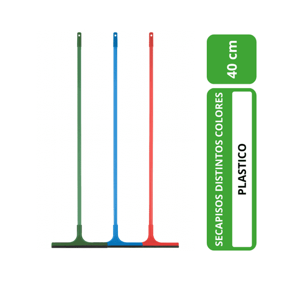 Secapiso Plastico 40 Cm Colores (Azul, Verde Y Rojo )