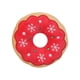 thumbnail image 2 of Lindo Perro Squeaky Toy Squeaky Play Animal De Peluche Para Navidad Camping Red Donut, 2 of 5
