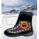 thumbnail image 3 of Botas de nieve ROCKMARK para hombre, impermeables, color negro, talla 11, 3 of 7
