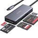 thumbnail image 1 of Lector de tarjetas SD USB C ZIYUETEK 5 en 1 de aluminio para iPhone, 1 of 7