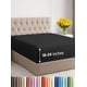 thumbnail image 1 of Sábana bajera ajustable CGK Unlimited Hotel Luxury Queen negra, 1 of 9