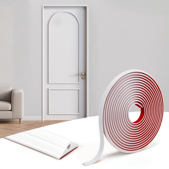 Moldura de techo Art3D flexible, autoadhesiva, 30 pies, color blanco