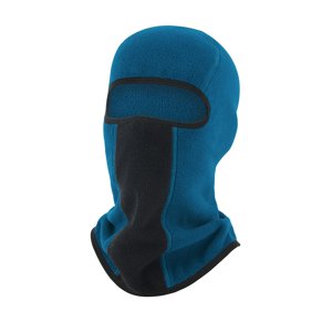 Magideal - Mascarilla Pasamontañas Máscara De Esquí Calentador De Cuello Gorros Pasamontañas Capucha Gorro De Invierno Para Patinaje Deporte Senderismo Snowboard Azul