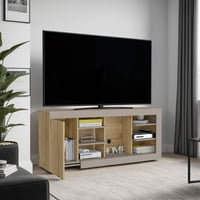 Tuhome - Rack De Tv 65"" Solaris Duna Y Taupe 68X150X38 Cm