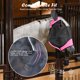 thumbnail image 4 of Máscara antimoscas para caballo SMFUSMFU talla grande, rosa, con protección UV, 4 of 6