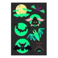 Nonstop - Tatuaje Fluorescente Murciélagos Y016