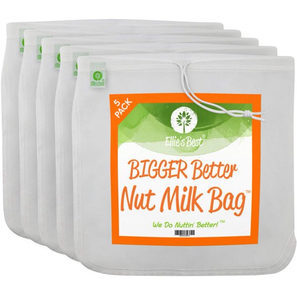 Colador de alimentos Ellie's Best 30 cm, paquete de 5 reutilizables