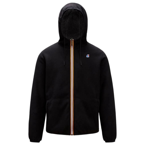 Chaqueta Jacques Polar Reversible Black Grey Smoke