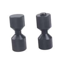 Magideal - Juego De 2 Pasadores De Dos Orificios De 1-1/8"" Juego De Pasadores De Dos Orificios Accesorios Fáciles De Usar Para Tuberías De 1/2"" A Bridas De Nivel