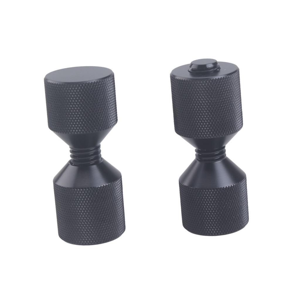 Magideal - Juego De 2 Pasadores De Dos Orificios De 1-1/8"" Juego De Pasadores De Dos Orificios Accesorios Fáciles De Usar Para Tuberías De 1/2"" A Bridas De Nivel