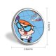 thumbnail image 2 of Insignia Redonda Dexter Theme Metal 2.8 cm, 2 of 6