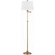 thumbnail image 1 of Lámpara de pie SAFAVIEH Nadia Traditional Farmhouse Gold 162 cm, 1 of 6