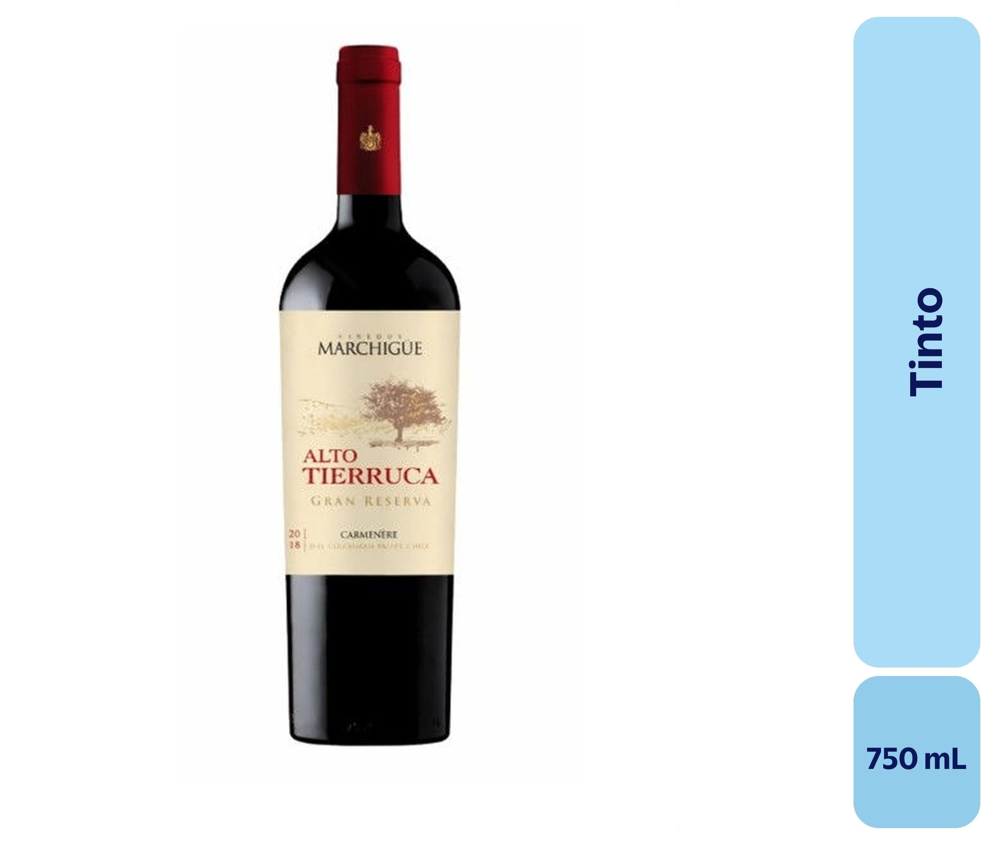 Vino Tinto Botella 750 mL Alto Tierruca
