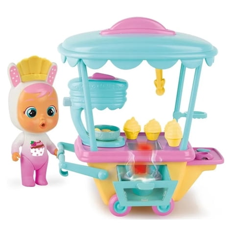 Total Upgrate - Juguete Carrito De Cony Con Luz Infantil Cry Babies
