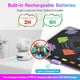 thumbnail image 2 of Alfombra de baile HAPHOM recargable con Bluetooth para niños de 3 a 12 años, 2 of 3