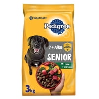 Alimento Seco Perro Senior Carne Y Vegetales Bolsa 3 Kg Pedigree