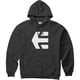 thumbnail image 1 of Poleron Classic Icon Hoodie Black White Etnies, 1 of 2