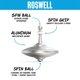 thumbnail image 2 of Top Fidget Toy Top Roswell Metal Spinning inspirado en un ovni, 2 of 9