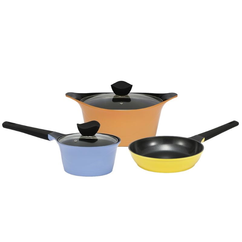 Batería De Cocina 5 Piezas Mainstays