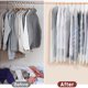 thumbnail image 4 of Xiao Hua Bolsa de 15 Bolsas Grandes Transparentes para Ropa - Bolsa para Ropa Antipolilla, Cubierta para Ropa, Se Puede Colgar, Bolsa de Almacenamiento para Vestido de Viaje (39.37 inches x 23.6, 4 of 4