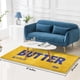 thumbnail image 5 of Alfombra Kitchen Mat Momlli Butter, de felpa, de color amarillo brillante, 5 of 9