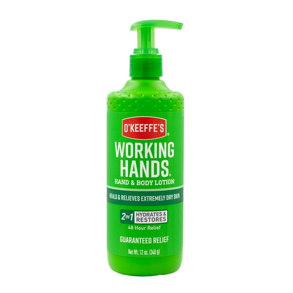Loción O'Keeffe's Working Hands para manos y cuerpo, 355 ml (paquete de 1)