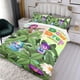 thumbnail image 3 of Diarios de la Gota de Rocío Conjunto de sábanas temático, trío de piezas, cómodo y amigable con la piel, diseño único, regalo de decoración para el hogar para familiares, amigos y fans, 90 cm * 190 cm, 3 of 6