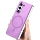 thumbnail image 3 of Magnetic Slim Case for Samsung Galaxy Z Fold 6 with Camera Guard & Anti-Scratch Back Purple, 3 of 5