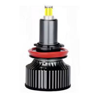 Genérico - Ampolletas Mini Turbo Led 360° 30000Lm Canbus Para Foco Lupa H11