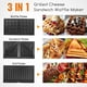 thumbnail image 2 of Sandwichera Aigostar Panini Press Grill 3 en 1 750 W 120 V, 2 of 9