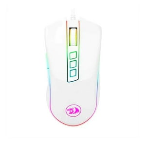 Redragon - Mouse Gamer Usb Rgb 8B 10000Dpi Blanco Cobra