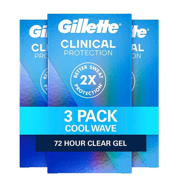 Antitranspirante Gillette Clinical Men 50 ml Hombre Pack 3