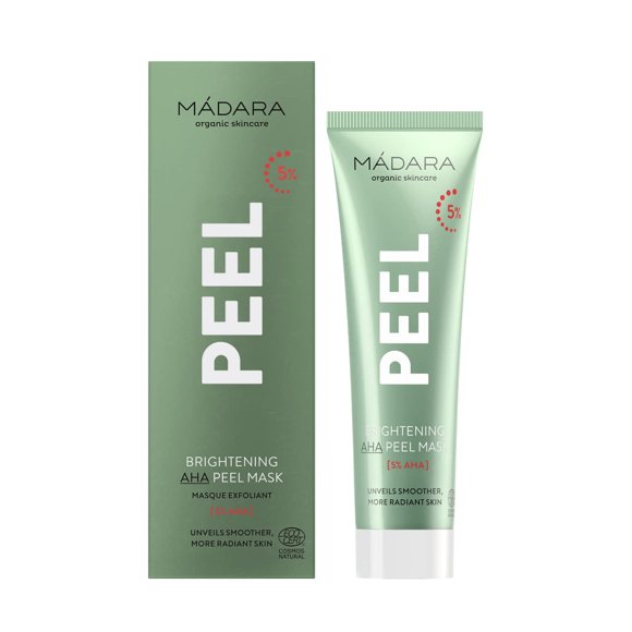 Mascarilla facial MÁDARA Organic Skincare Brightening AHA Peel 60 ml