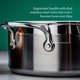 thumbnail image 4 of Cacerola Hestan de 4 L de Acero Inoxidable para Inducción, 4 of 7