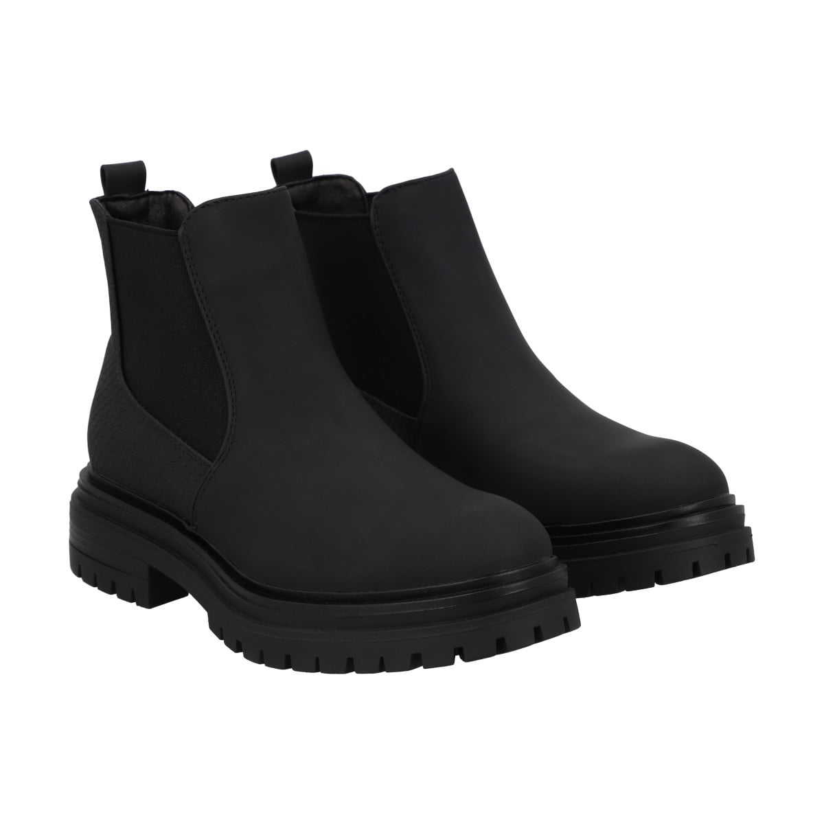 Botin Mujer Negro Rush Police | Lider