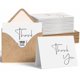 thumbnail image 1 of Tarjetas de Agradecimiento VNS Creations Paquete de 100 Unidades 10x15 cm con Sobres, 1 of 8