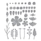 thumbnail image 2 of Plantilla de troquelado Spellbinders Blooms 22 × 12 cm, 2 of 5