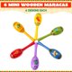 thumbnail image 2 of Minimaracas de madera JOYIN Cinco de Mayo para niños, 6 unidades, 2 of 9
