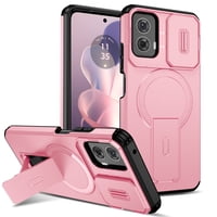 Funda Foxdock Para Motorola G Power 5G 2024 – Magnética Antigolpes Con Soporte Y Protección Doble