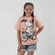 thumbnail image 1 of Polera Manga Corta Niña Bicicleta Rosado Snoopy, 1 of 5