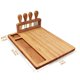 thumbnail image 3 of Tabla de Madera Para Picoteo Con 4 Cuchillos, 3 of 5