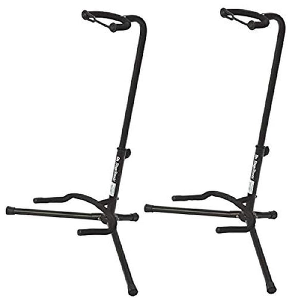 Soporte para guitarra OnStage XCG4, acolchado en terciopelo, tubular (paquete de 2)