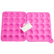 thumbnail image 2 of Molde de silicona para hornear cake pops, 20 moldes redondos de silicona para piruletas, molde de silicona para pasteles, palitos de cupcakes, fiestas, repostería navideña, 2 of 8