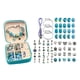 thumbnail image 3 of 66x Juego De Fabricación De Pulseras Colgantes DIY Craft Spacer Beads Para La Fabricación De Joyas Azul, 3 of 5