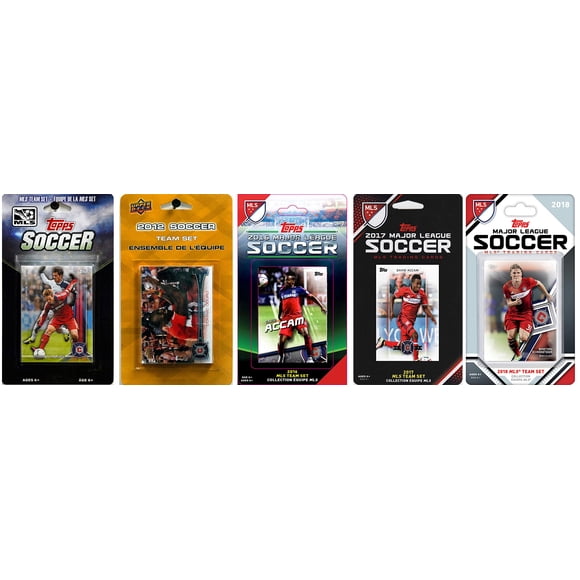 Set de equipo C&I Collectables MLS Chicago Fire para hombre, color café