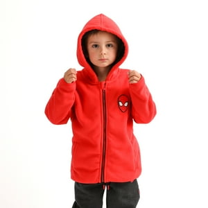 Chaqueta Niño Spiderman Plastic Logo Rojo Marvel