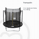 thumbnail image 4 of Cama Elástica Trampolín 2,4 mt + Escalera y Malla Seguridad, 4 of 6